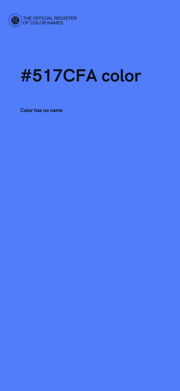 #517CFA color image