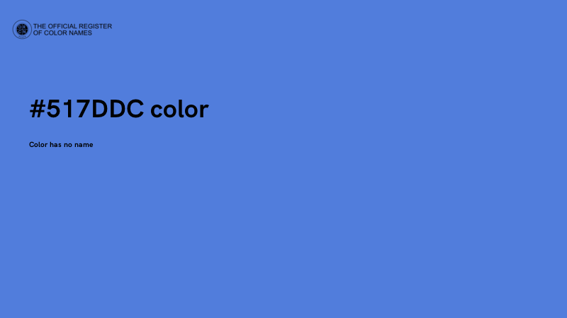 #517DDC color image