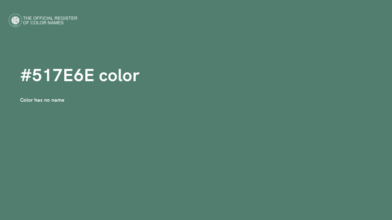 #517E6E color image