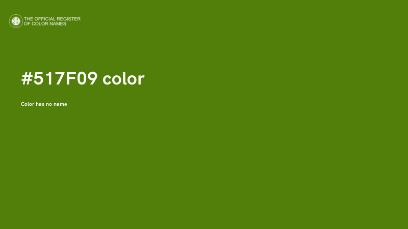 #517F09 color image