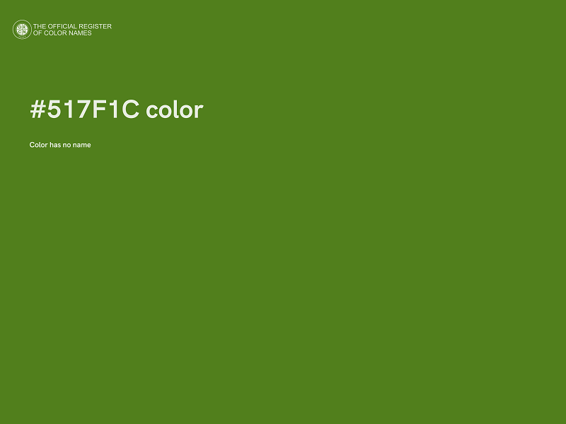 #517F1C color image