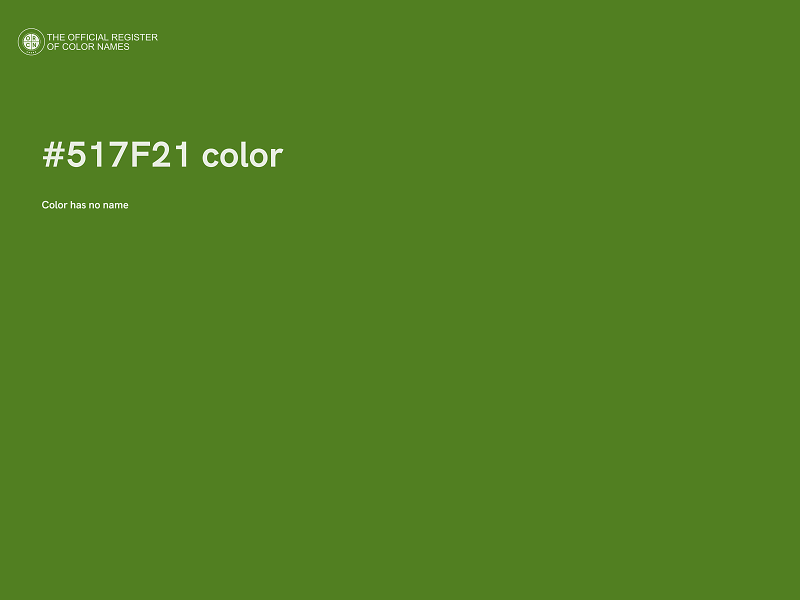 #517F21 color image