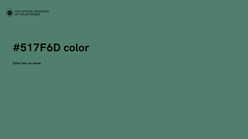 #517F6D color image