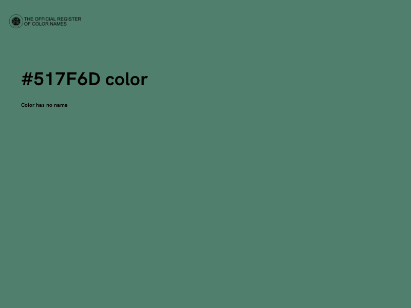 #517F6D color image