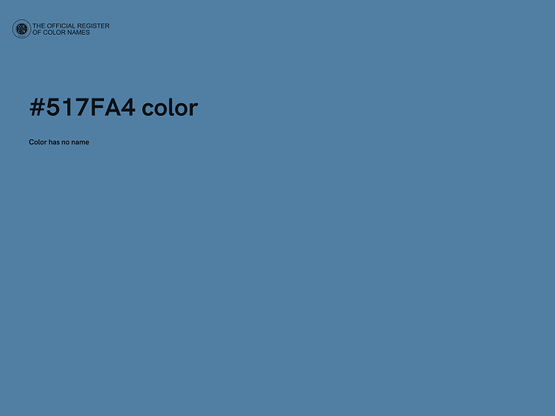 #517FA4 color image