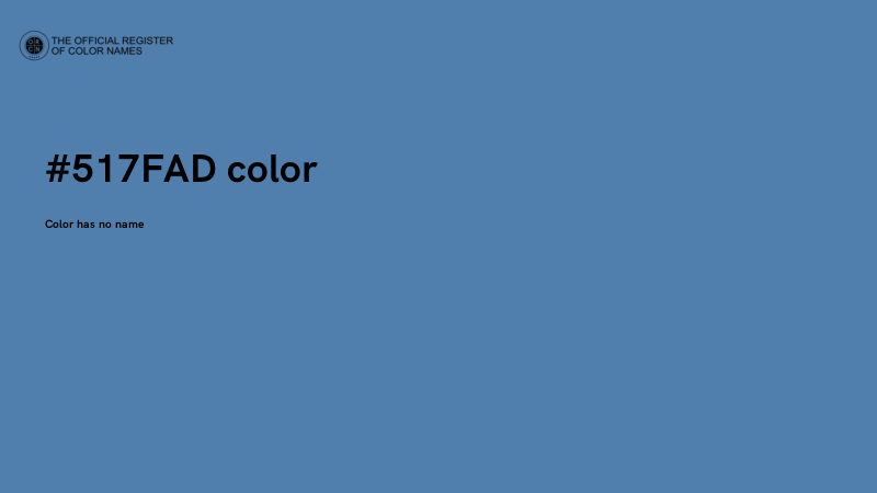 #517FAD color image