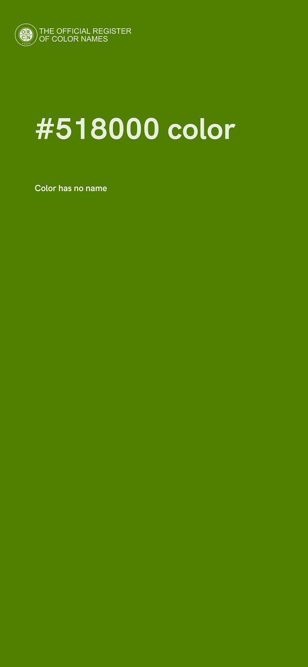 #518000 color image