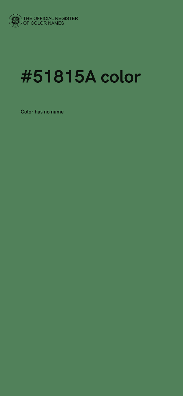 #51815A color image