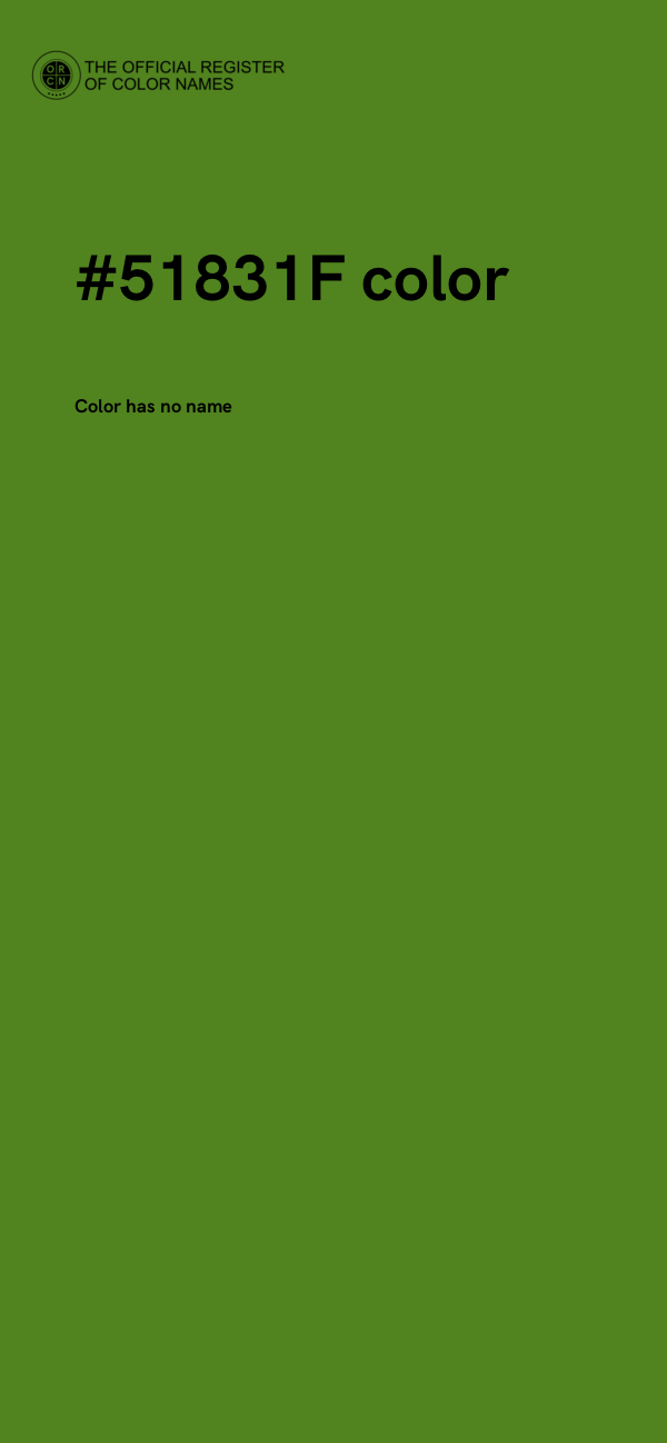 #51831F color image