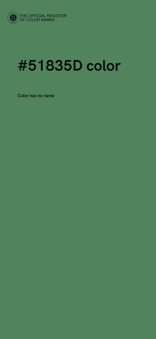 #51835D color image