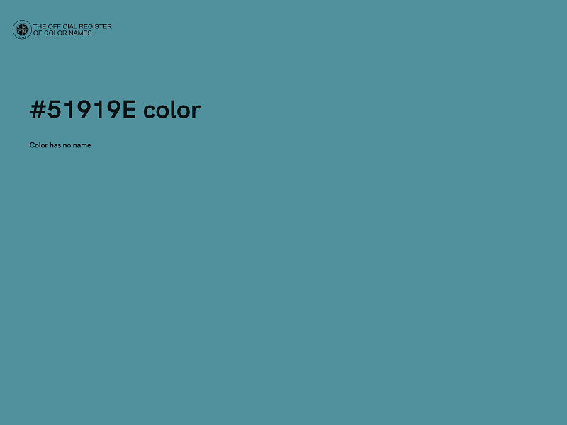 #51919E color image
