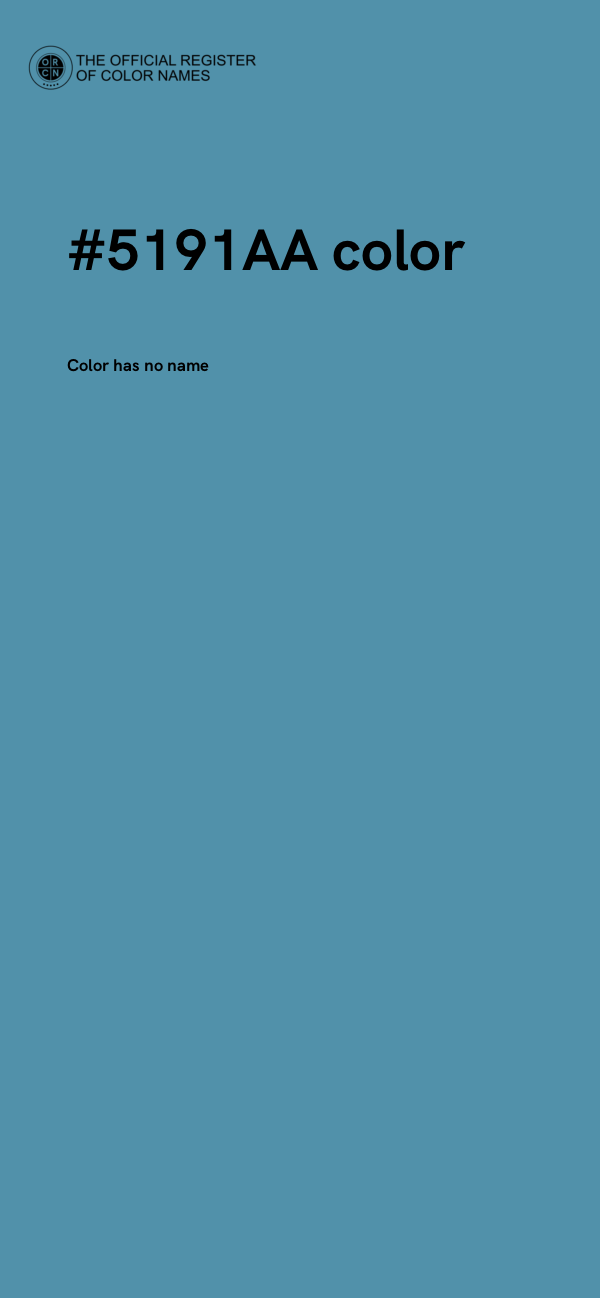 #5191AA color image