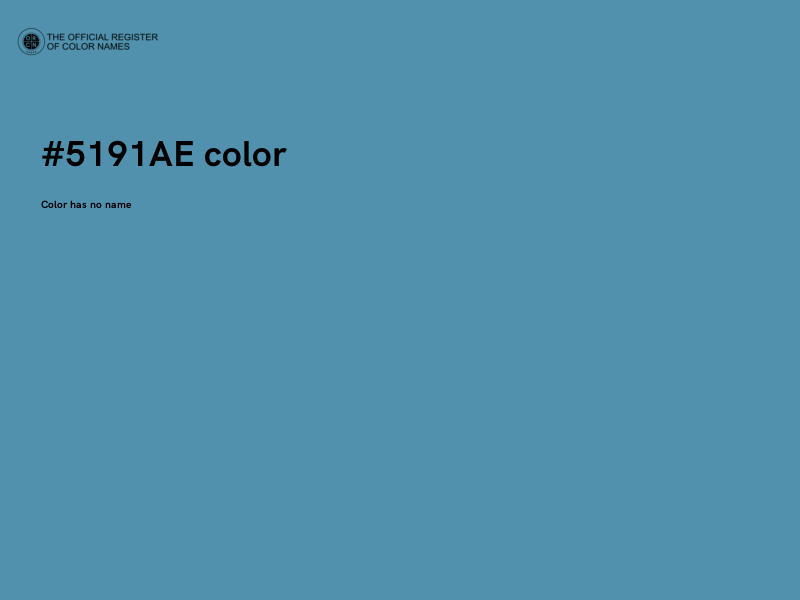 #5191AE color image