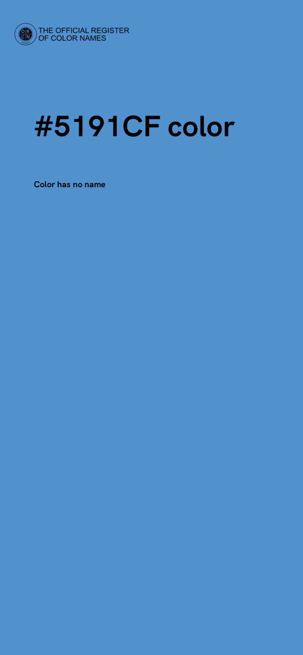 #5191CF color image