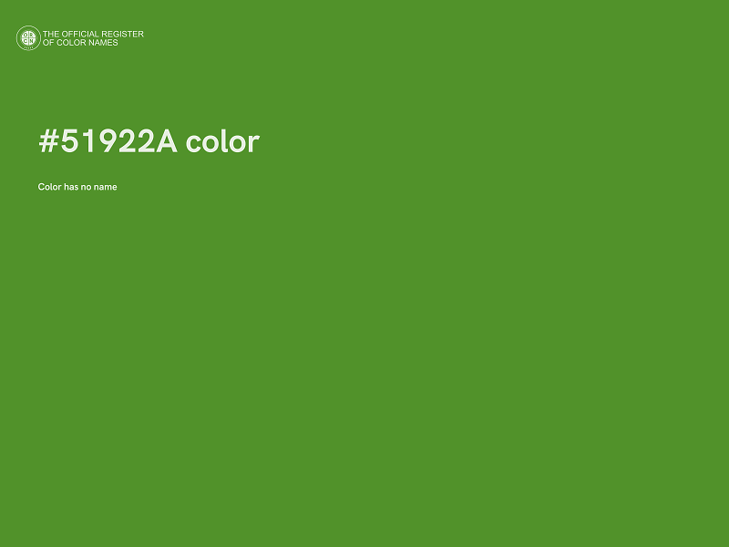 #51922A color image