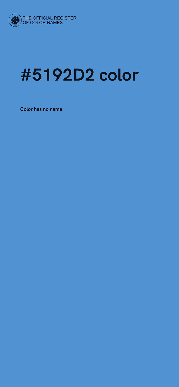 #5192D2 color image