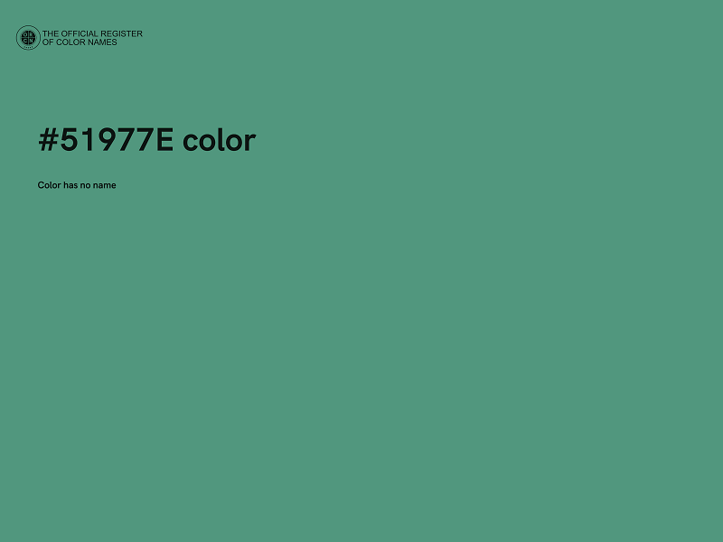 #51977E color image