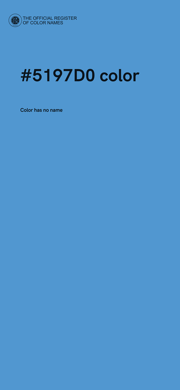 #5197D0 color image