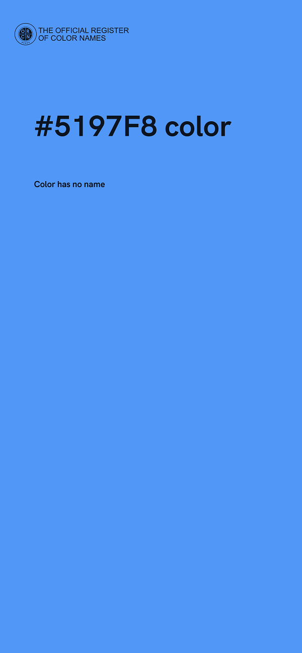 #5197F8 color image