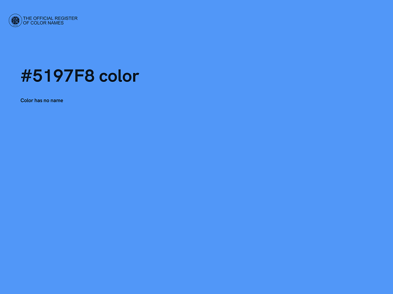 #5197F8 color image