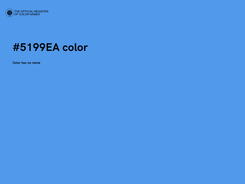 #5199EA color image