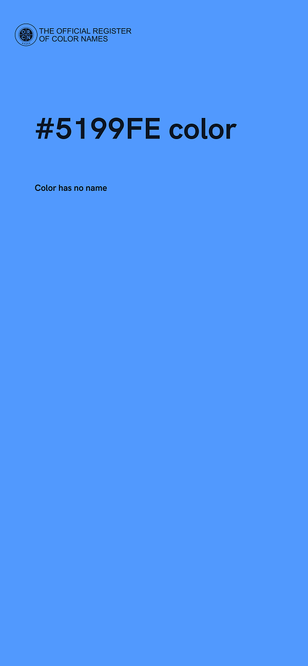 #5199FE color image