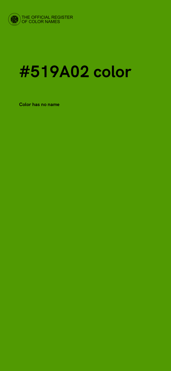 #519A02 color image