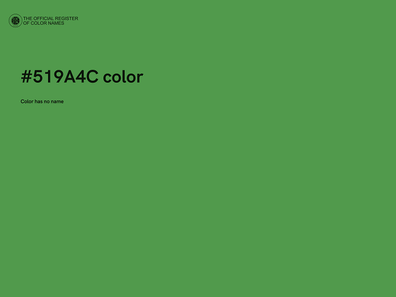 #519A4C color image