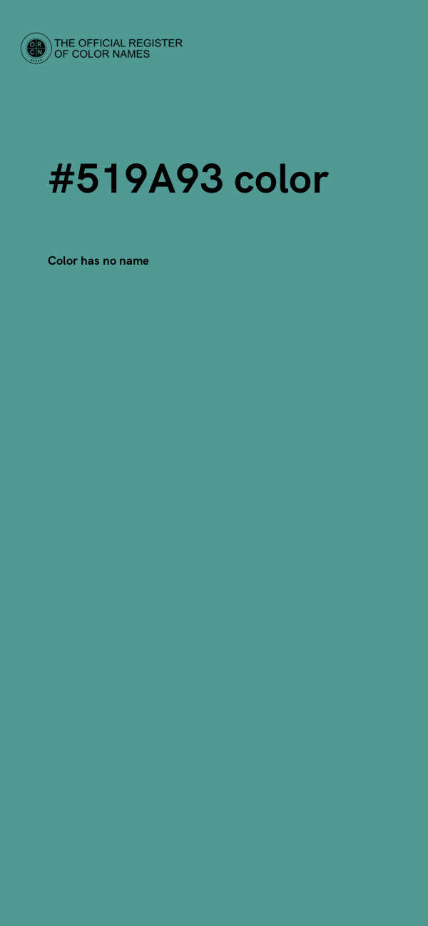 #519A93 color image