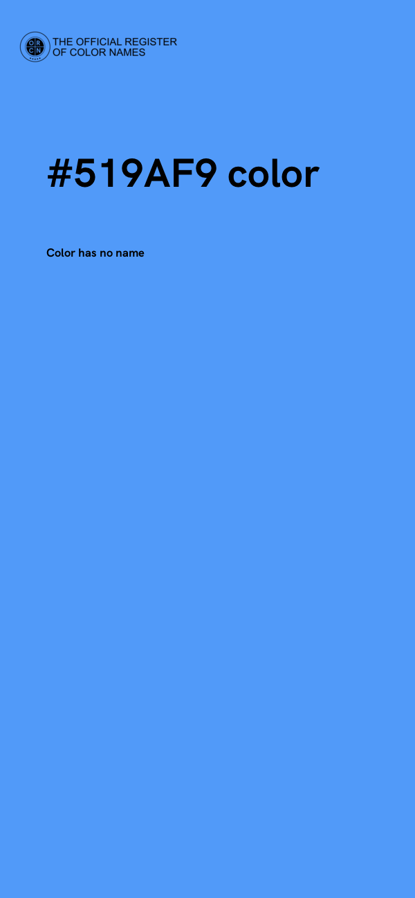#519AF9 color image