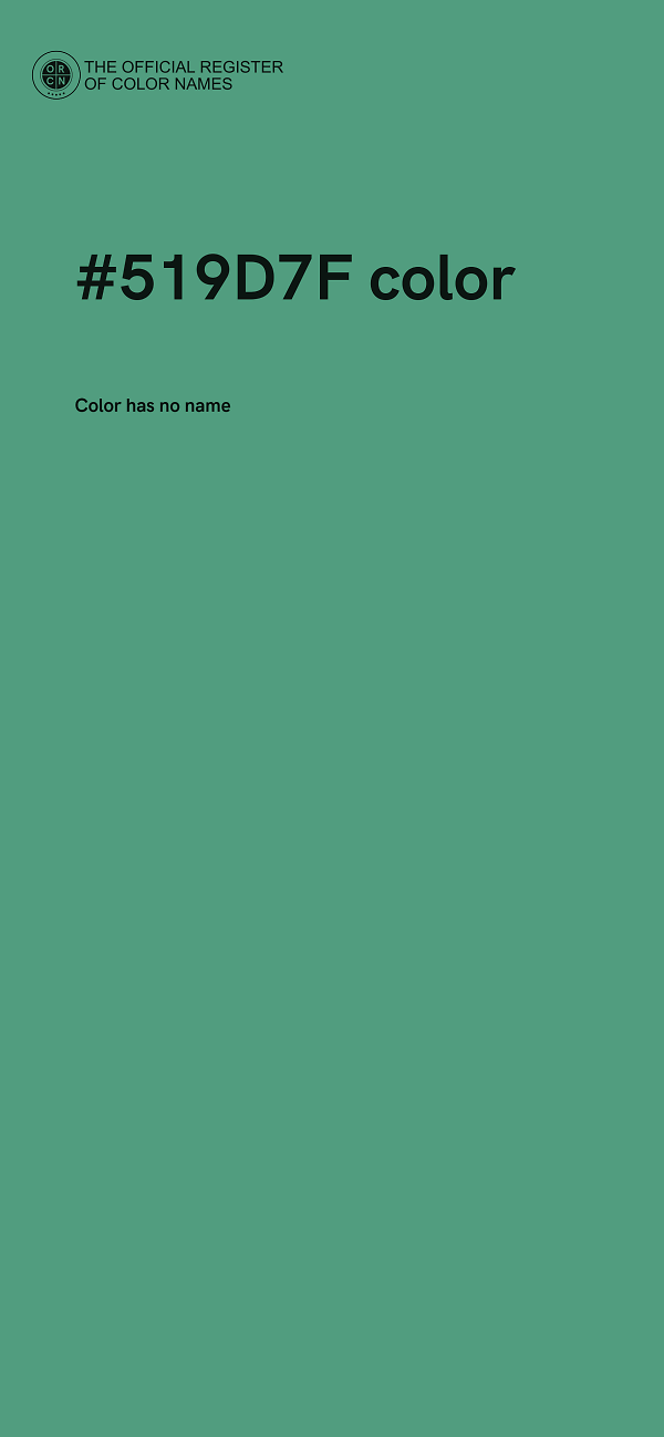 #519D7F color image