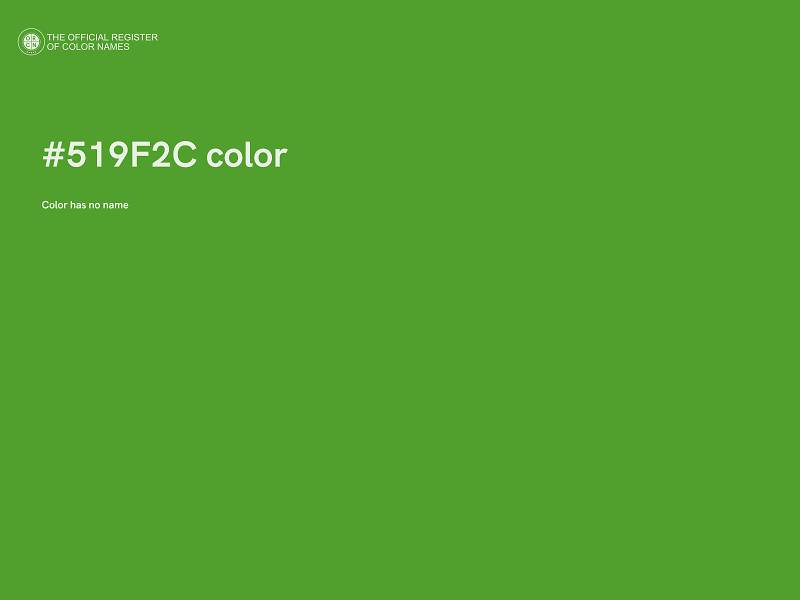 #519F2C color image