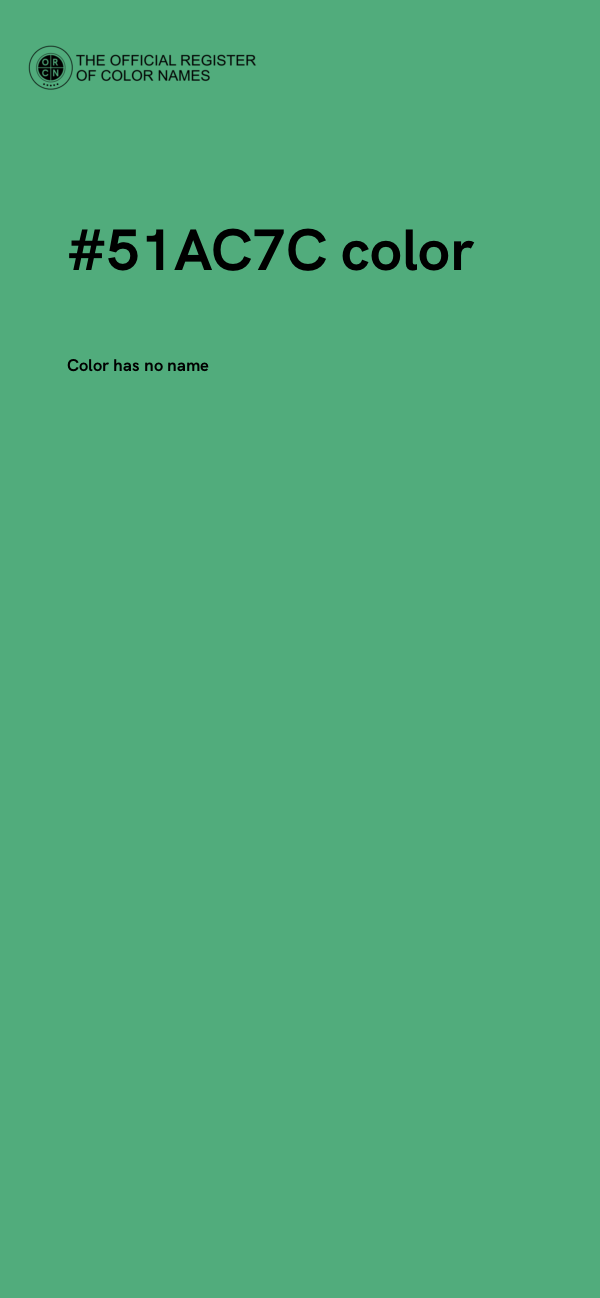 #51AC7C color image
