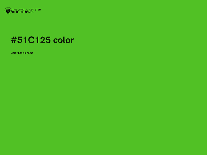 #51C125 color image