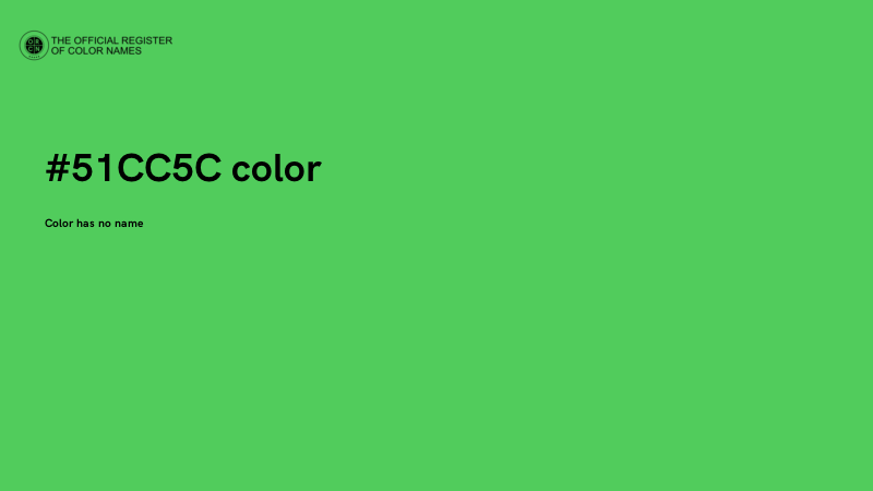 #51CC5C color image