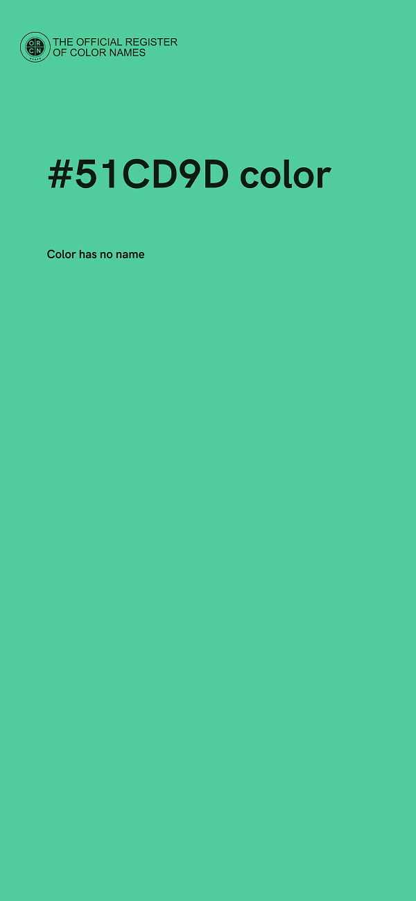 #51CD9D color image
