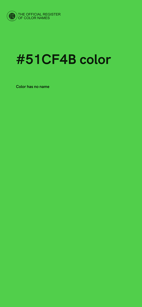 #51CF4B color image