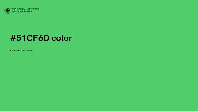 #51CF6D color image