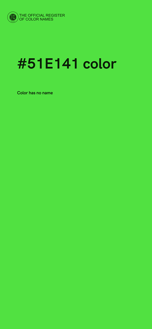 #51E141 color image