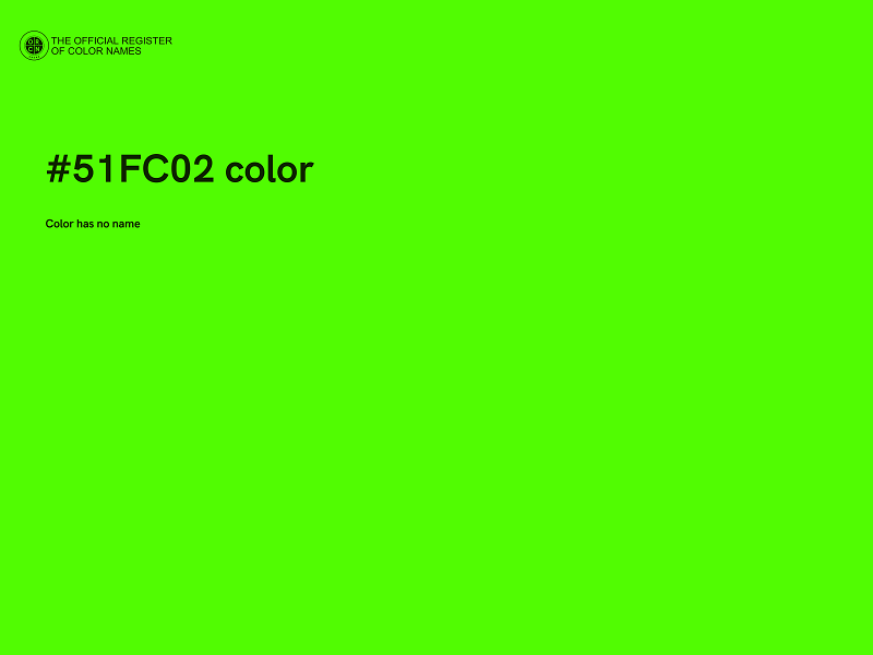 #51FC02 color image