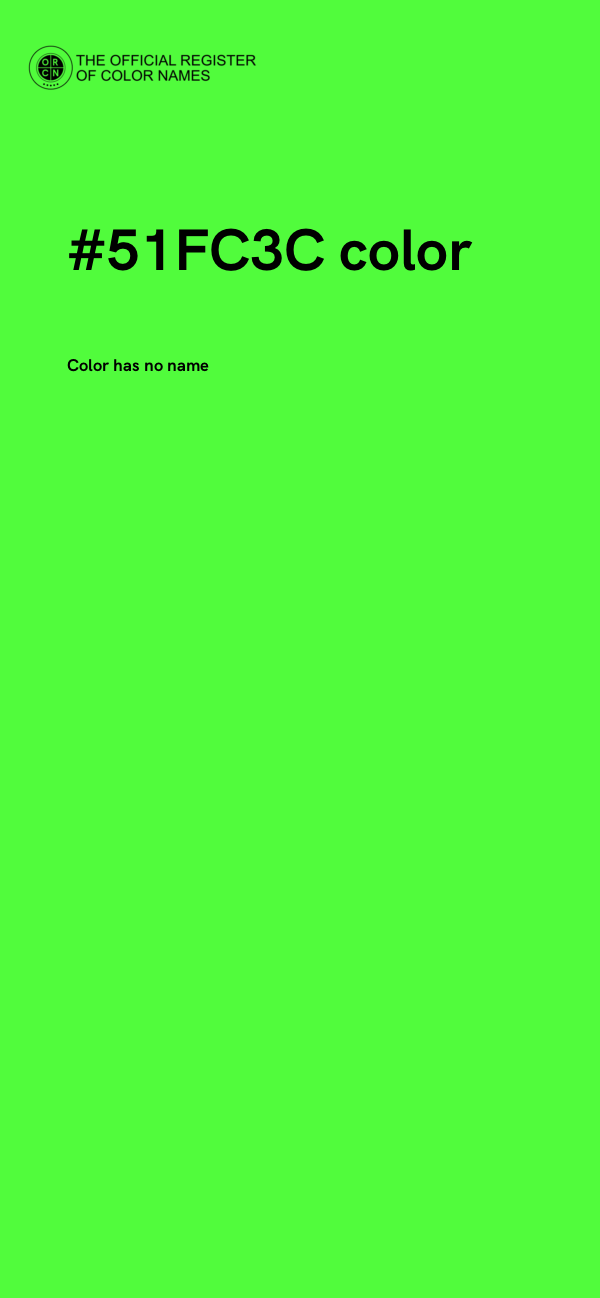 #51FC3C color image