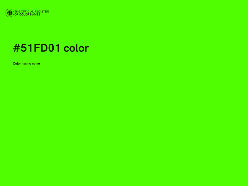 #51FD01 color image