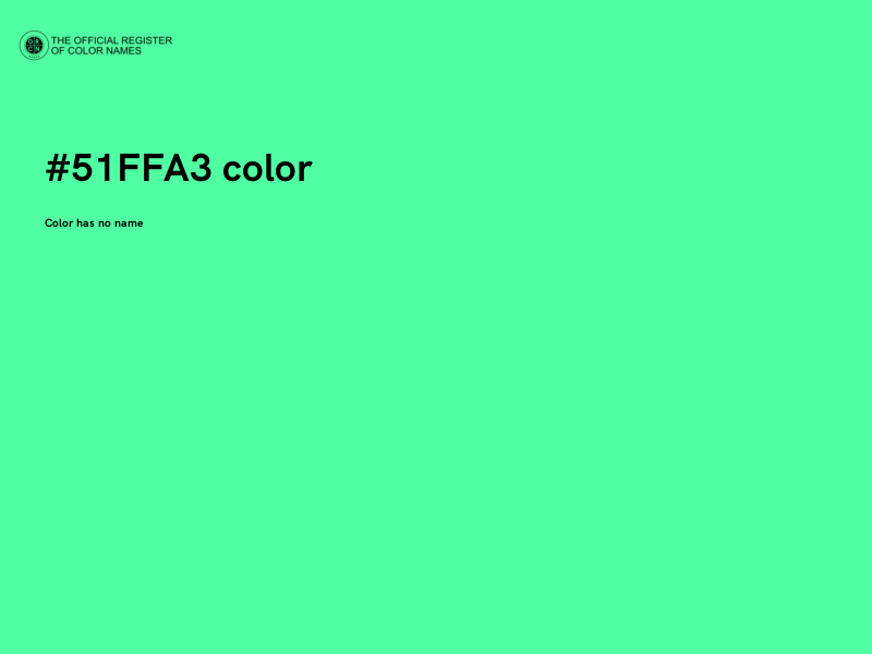 #51FFA3 color image