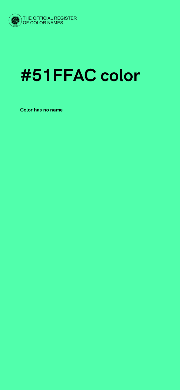 #51FFAC color image