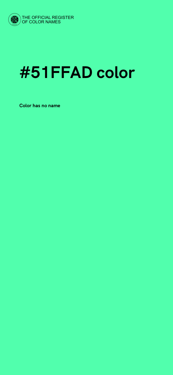 #51FFAD color image