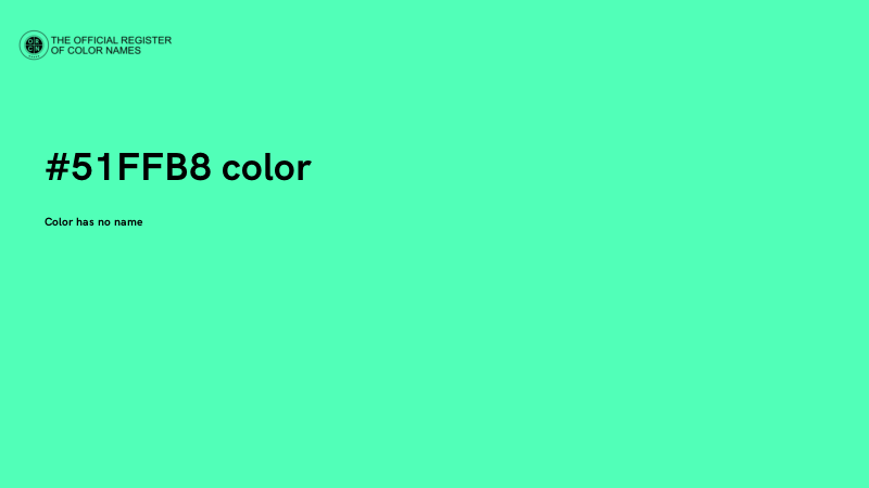 #51FFB8 color image