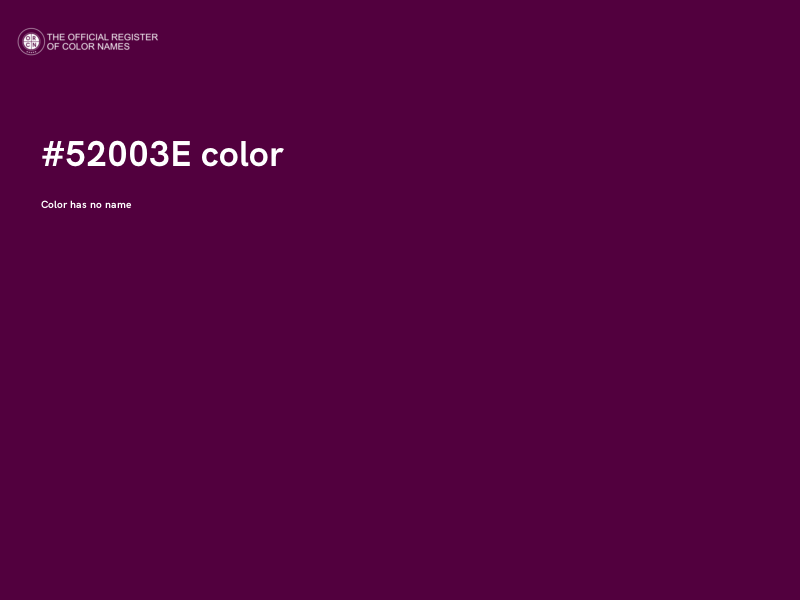 #52003E color image
