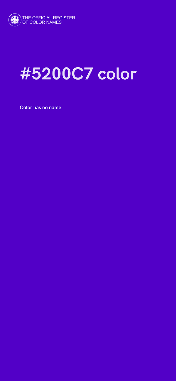 #5200C7 color image