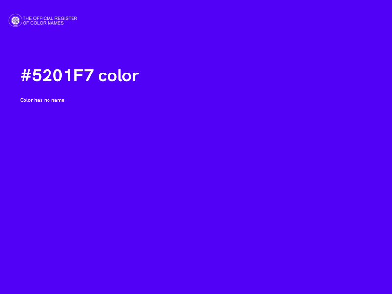#5201F7 color image