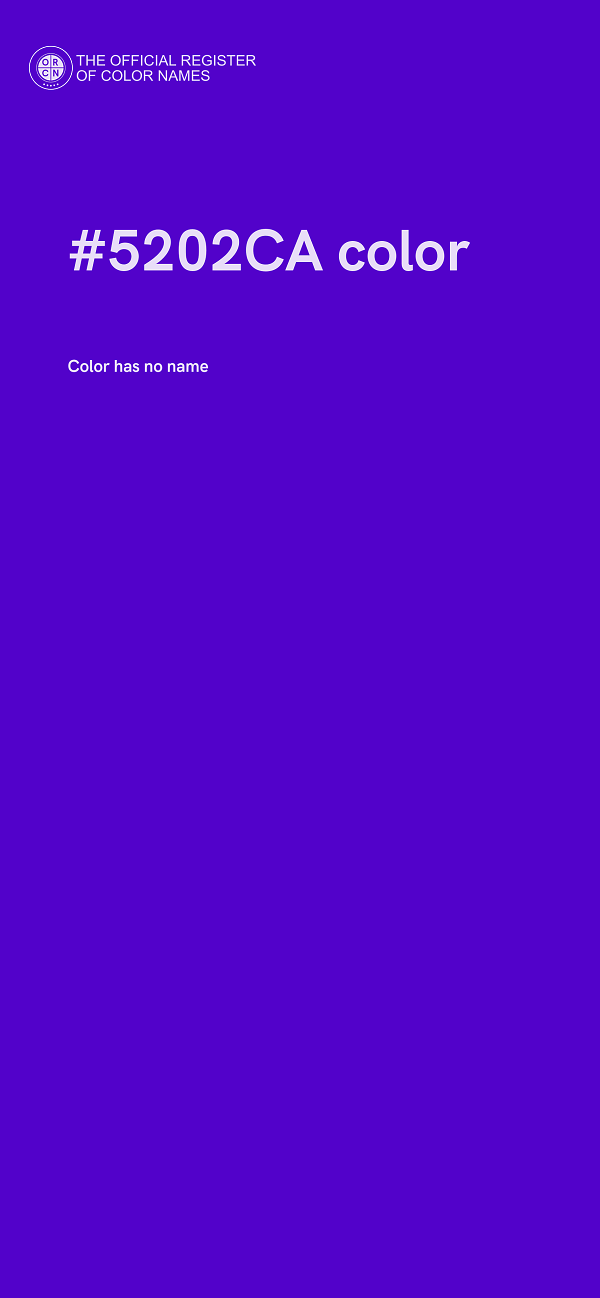 #5202CA color image